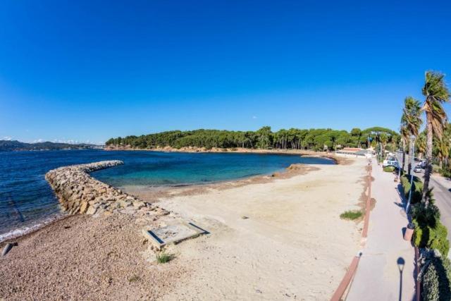 Studio Climatise Avec Jardin Et Plage A 250M Saint-Mandrier-sur-Mer Luaran gambar