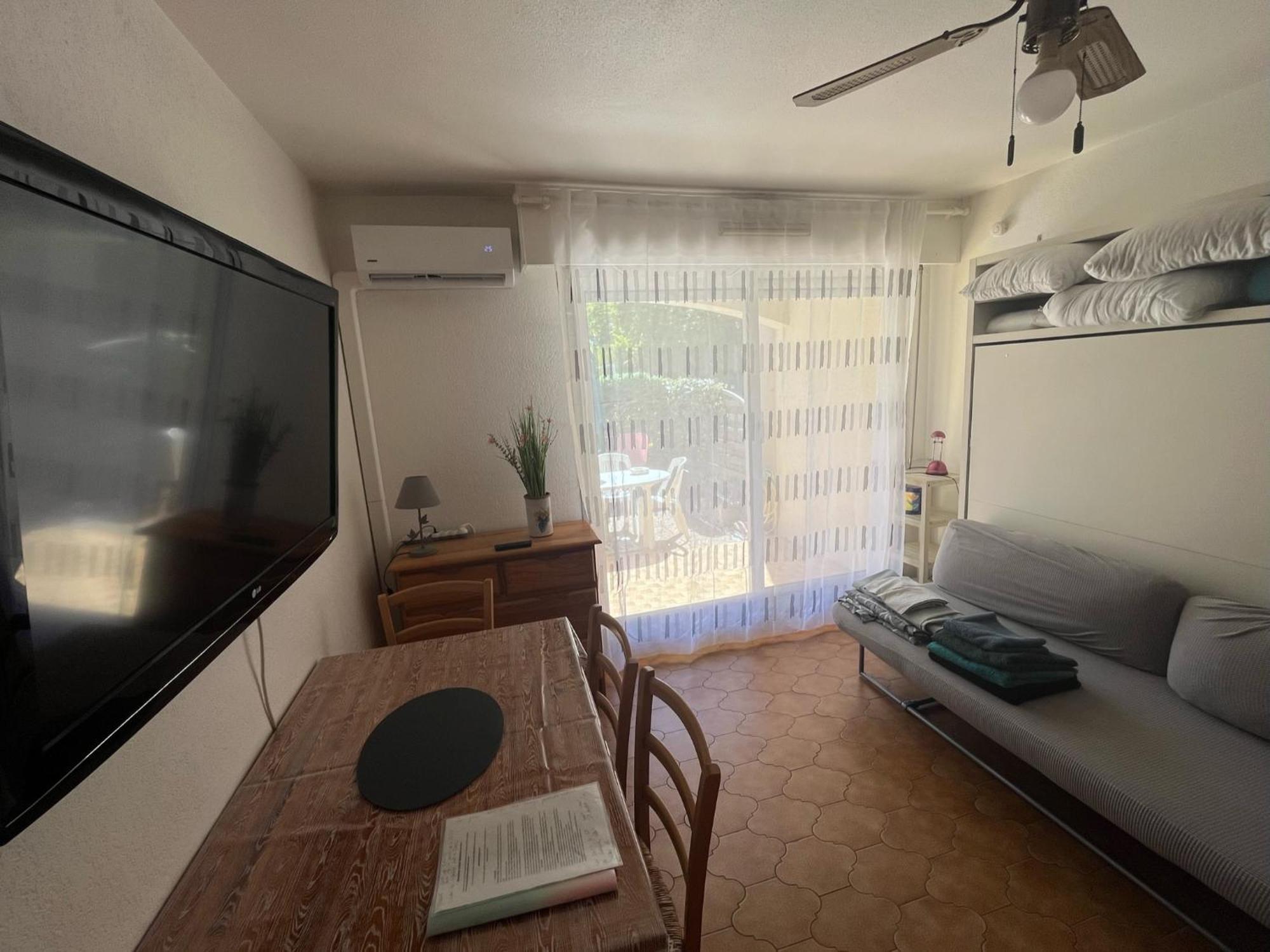 Studio Climatise Avec Jardin Et Plage A 250M Saint-Mandrier-sur-Mer Luaran gambar